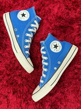 Converse Chuck Taylor All Stars Snorkel Blue Men’s 5.5 Woman’s 7.5 High 164028F